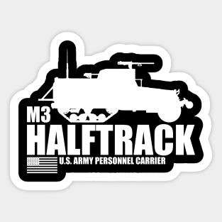 WW2 M3 Half-track Sticker